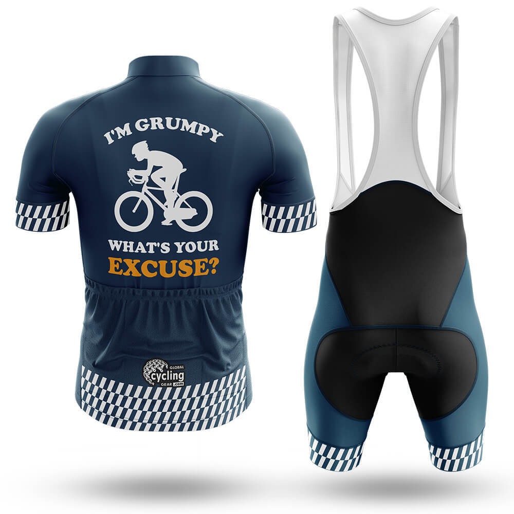 I'm Grumpy - Men's Cycling Kit-Full Set-Global Cycling Gear