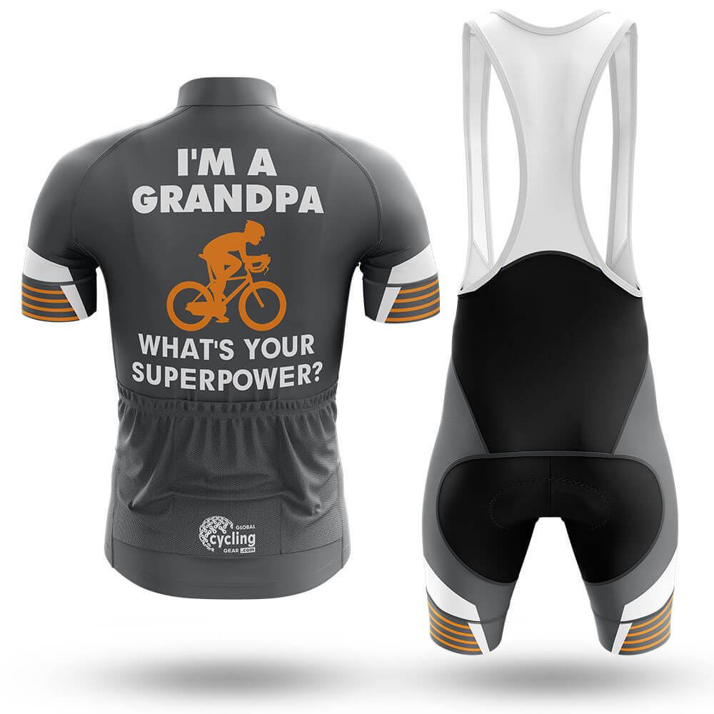Superpower - Grey - Men's Cycling Kit-Full Set-Global Cycling Gear