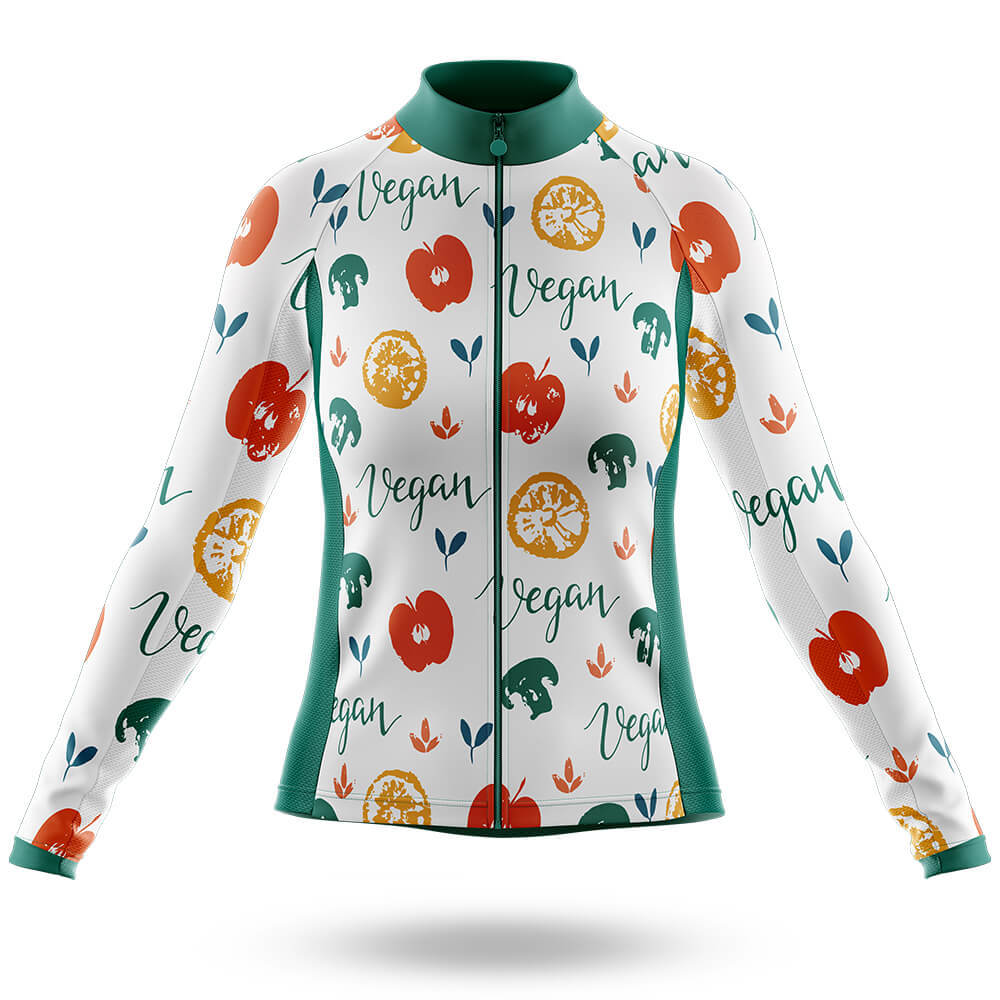 Veggie Lover - Women's Cycling Kit-Short Sleeve Jersey-Global Cycling Gear