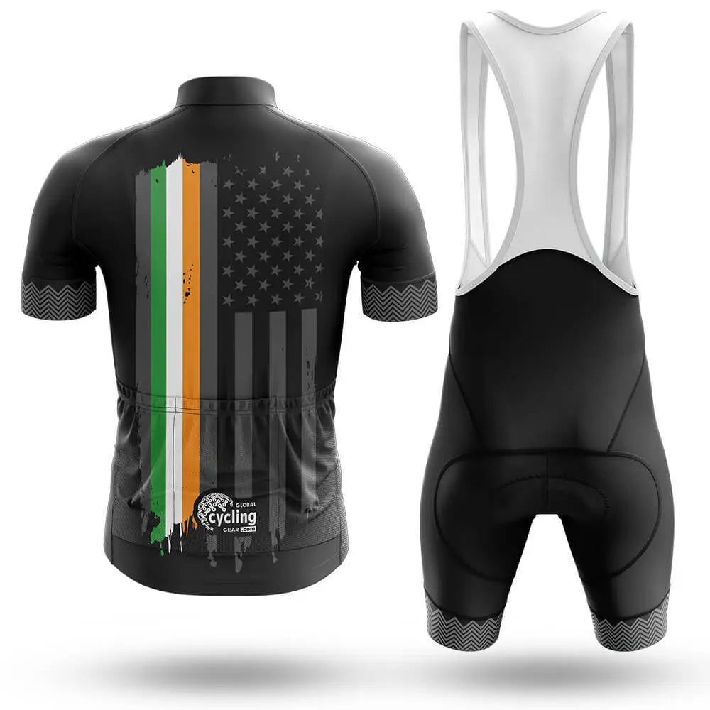 Irish - American Flag - Men's Cycling Kit-Full Set-Global Cycling Gear