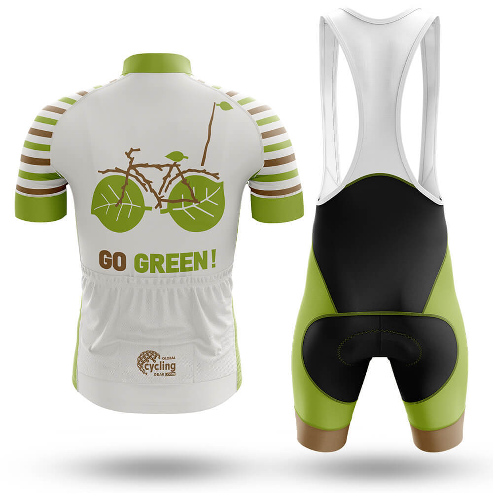 Go Green - Men's Cycling Kit-Full Set-Global Cycling Gear