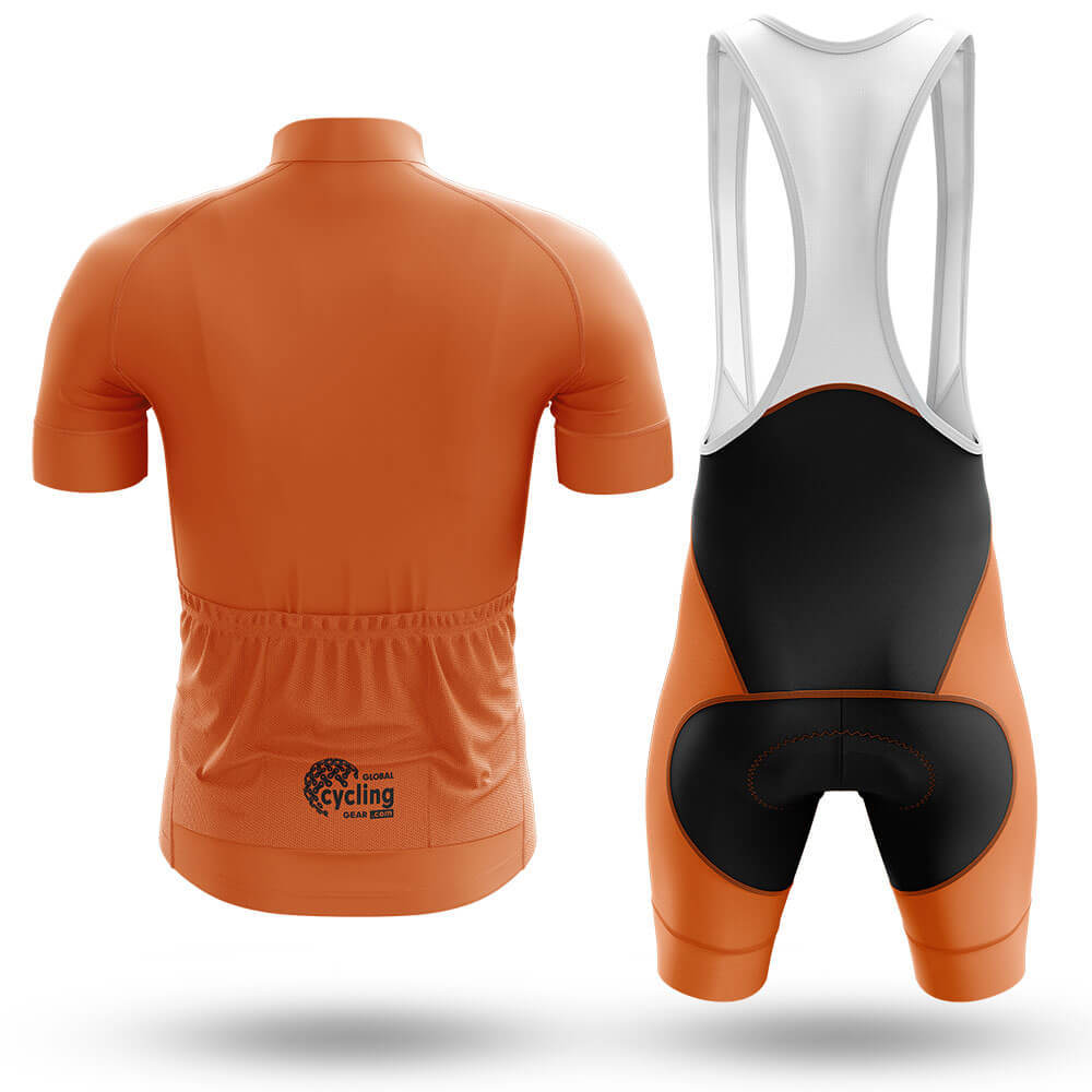 Orange - Men's Cycling Kit-Full Set-Global Cycling Gear