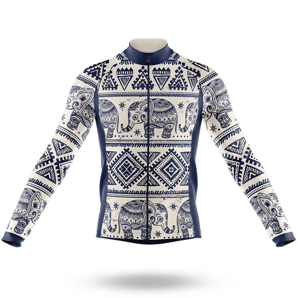 Elephant Lover - Men's Cycling Kit-Short Sleeve Jersey-Global Cycling Gear