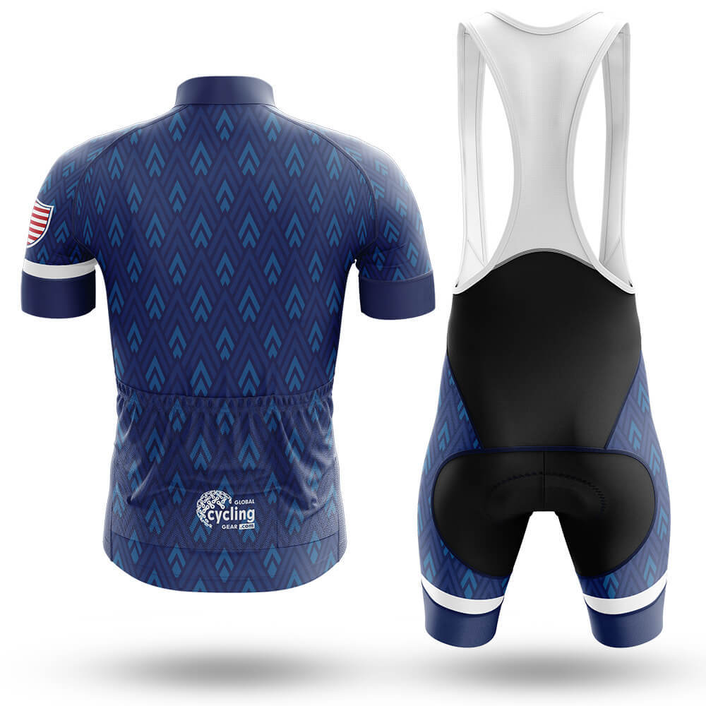 USA S6 Navy- Men's Cycling Kit-Full Set-Global Cycling Gear