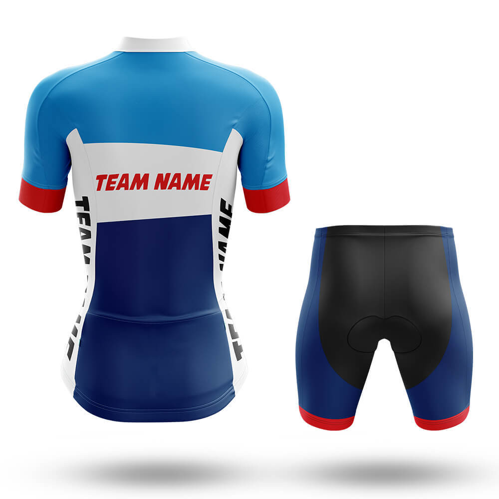 Custom Team Name M25 - Women's Cycling Kit-Full Set-Global Cycling Gear