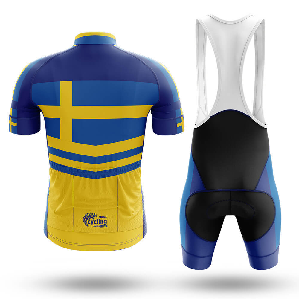 Sweden Sverige Flag - Men's Cycling Kit - Global Cycling Gear