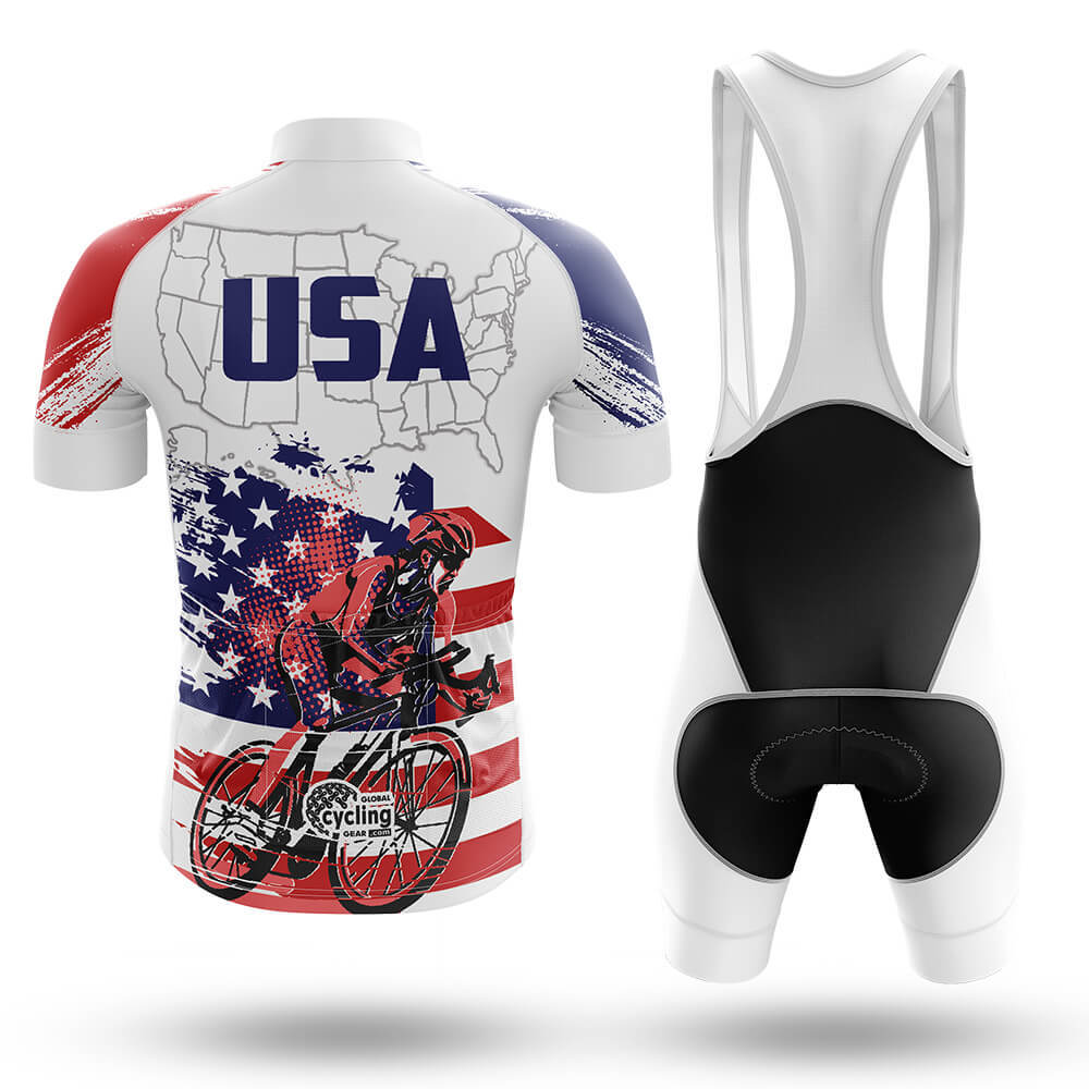 USA S19 - Men's Cycling Kit-Full Set-Global Cycling Gear