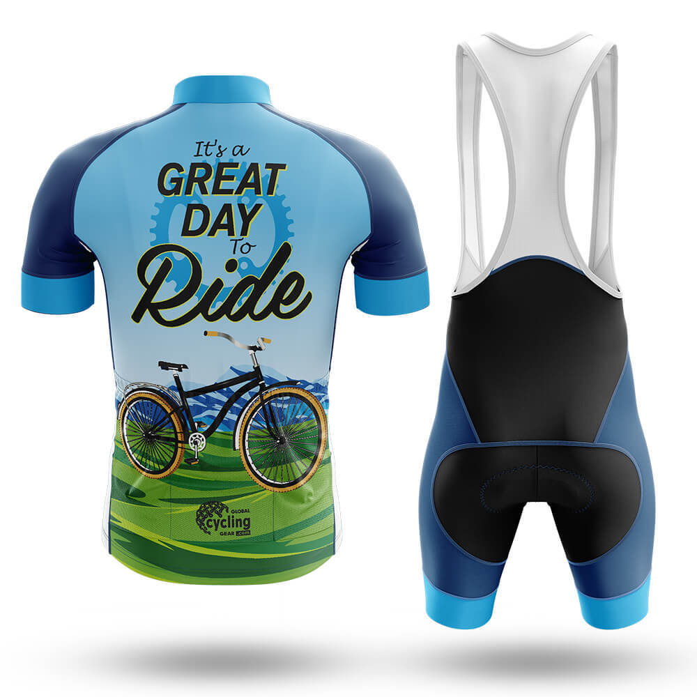 Great Day To Ride - Men's Cycling Kit-Full Set-Global Cycling Gear