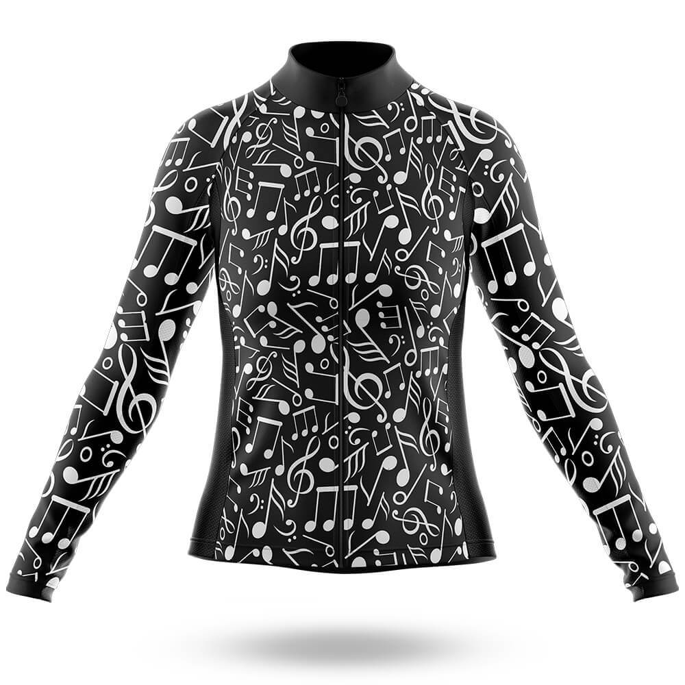 Music - Women's Cycling Kit-Short Sleeve Jersey-Global Cycling Gear