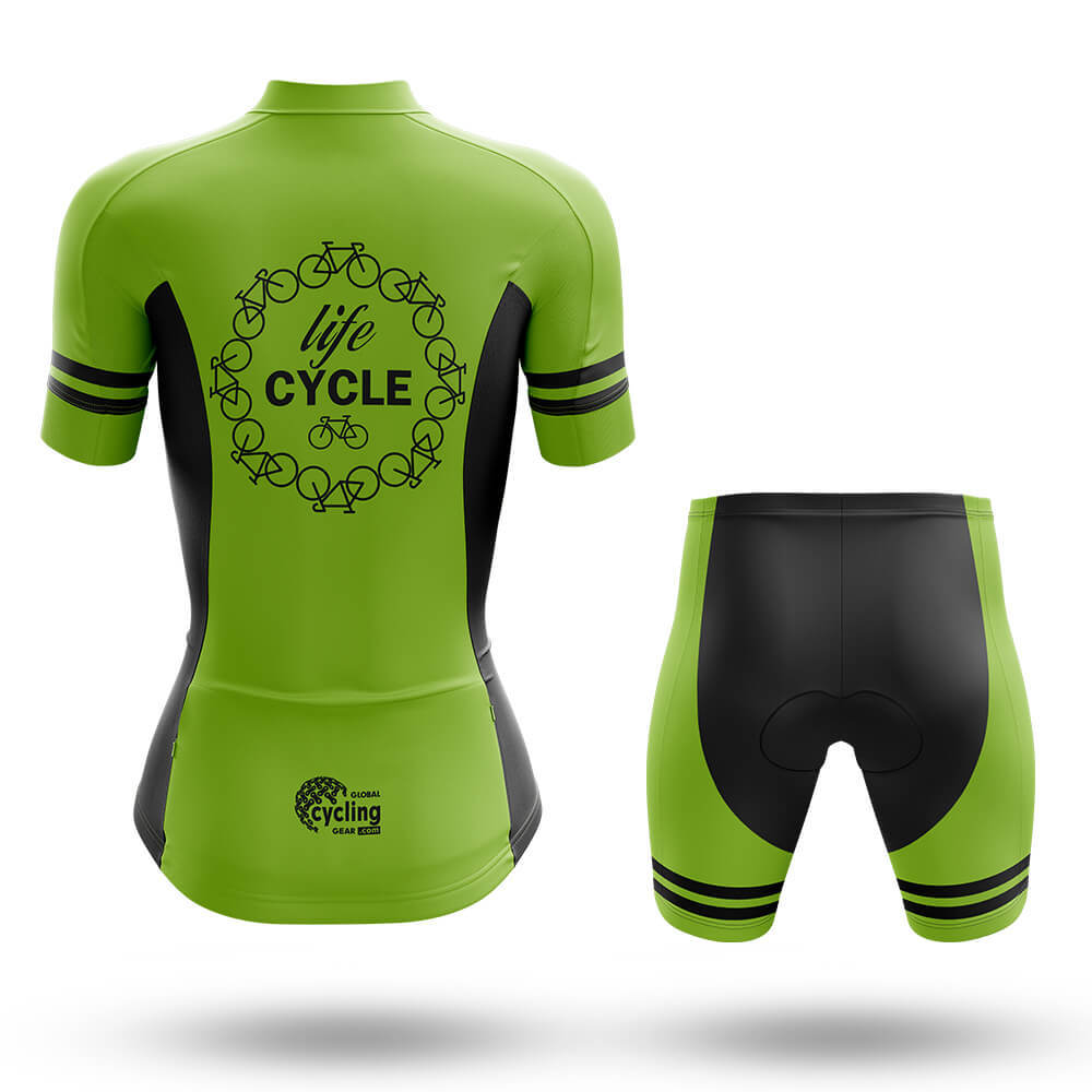 Life Cycle - Women's Cycling Kit-Full Set-Global Cycling Gear