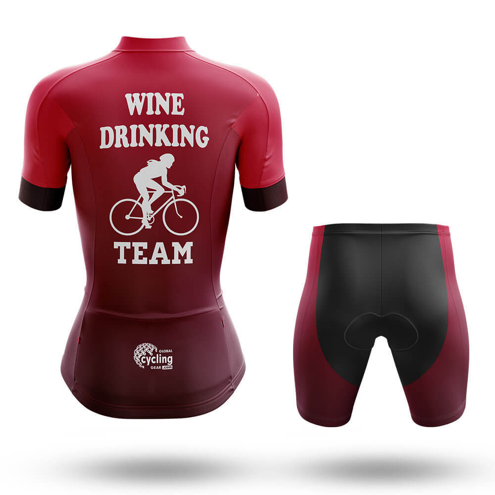 Wine Drinking Team - Women's Cycling Kit-Full Set-Global Cycling Gear