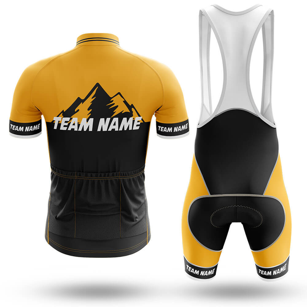 Custom Team Name V3 Black - Men's Cycling Kit-Full Set-Global Cycling Gear