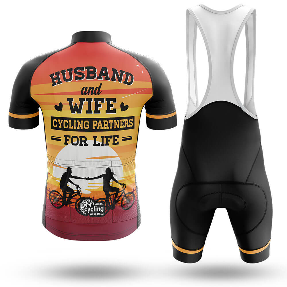 Husband And Wife V2 - Men's Cycling Kit-Full Set-Global Cycling Gear