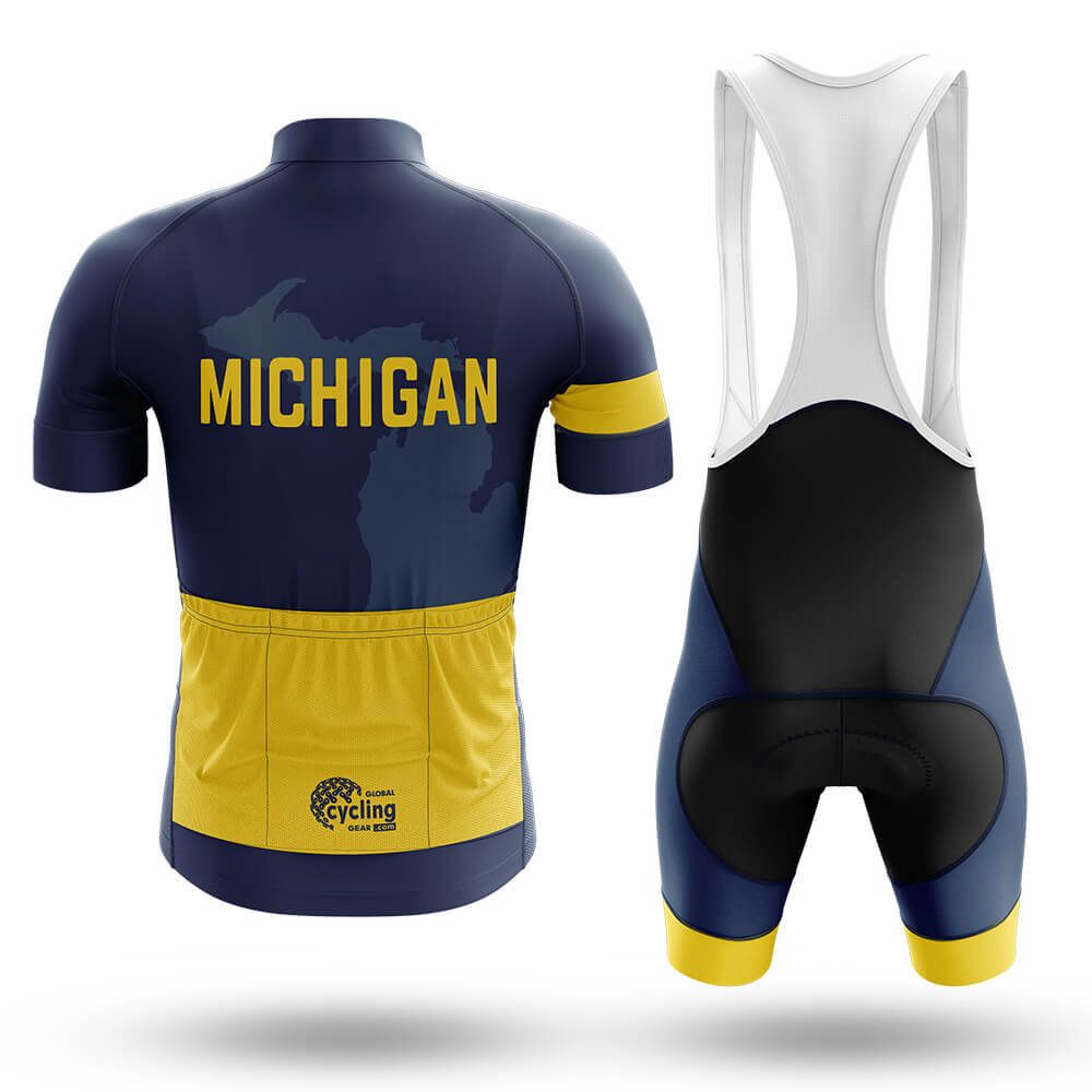 Love Michigan - Men's Cycling Kit-Full Set-Global Cycling Gear