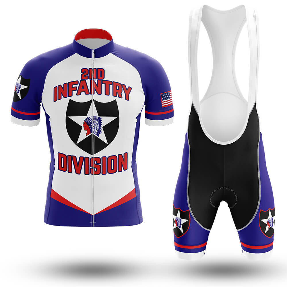 2nd Infantry Division - Men's Cycling Kit-Full Set-Global Cycling Gear