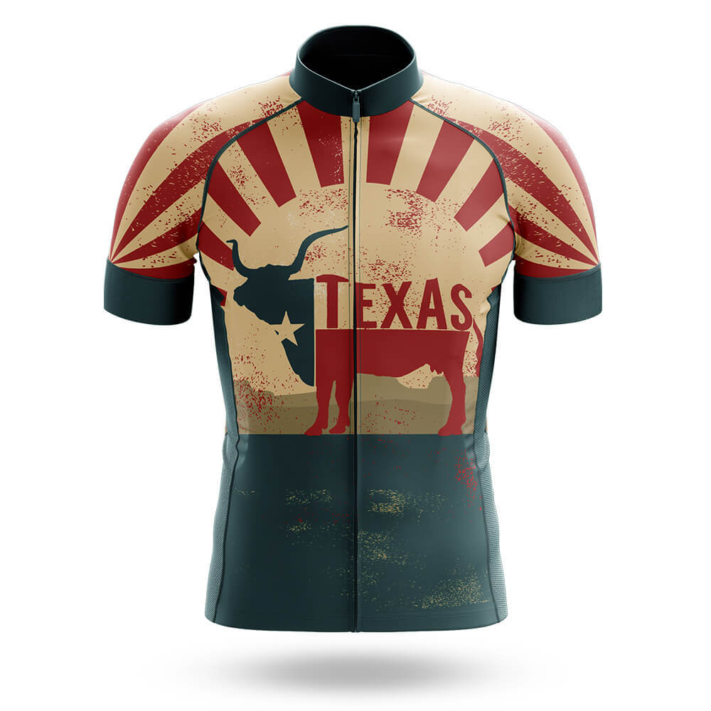 Texas Flag Longhorn - Men's Cycling Kit - Global Cycling Gear