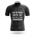 I'm Retired V6 - Men's Cycling Kit-Jersey Only-Global Cycling Gear