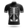 Skeleton Rib Cage - Men's Cycling Kit-Jersey Only-Global Cycling Gear