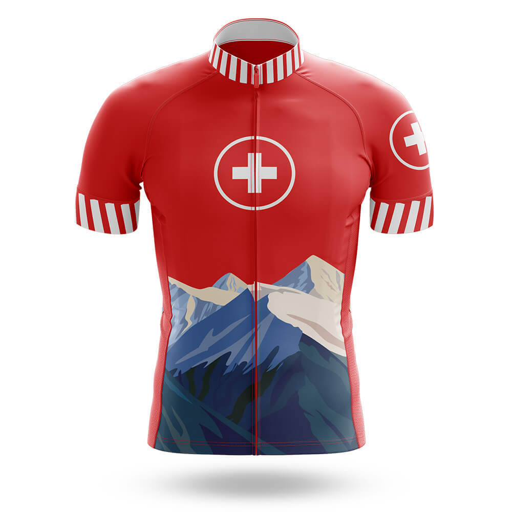 Swiss Alps Switzerland - Men's Cycling Kit - Global Cycling Gear