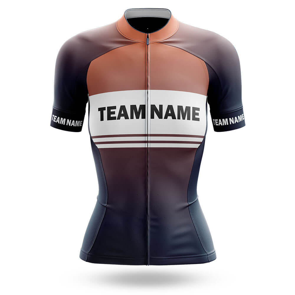 Custom Team Name S2 Cream - Women's Cycling Kit-Jersey Only-Global Cycling Gear
