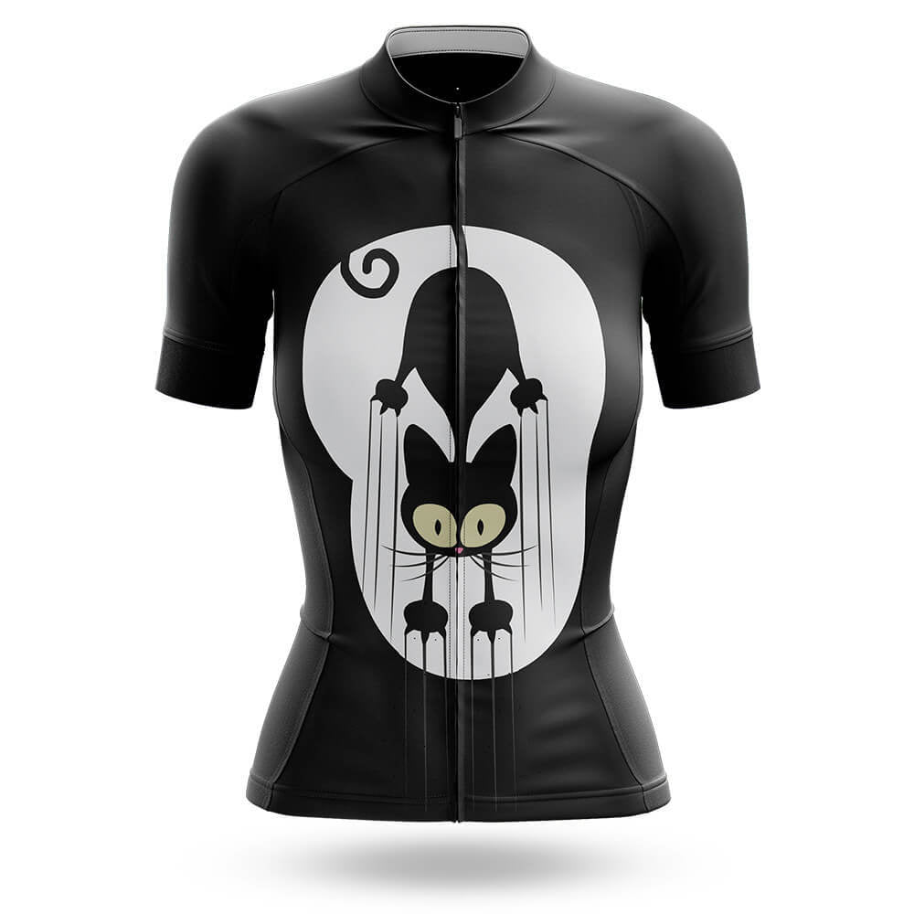 Black Cat Clawing - Women's Cycling Kit - Global Cycling Gear