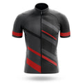 Grey Red - Men's Cycling Kit-Jersey Only-Global Cycling Gear