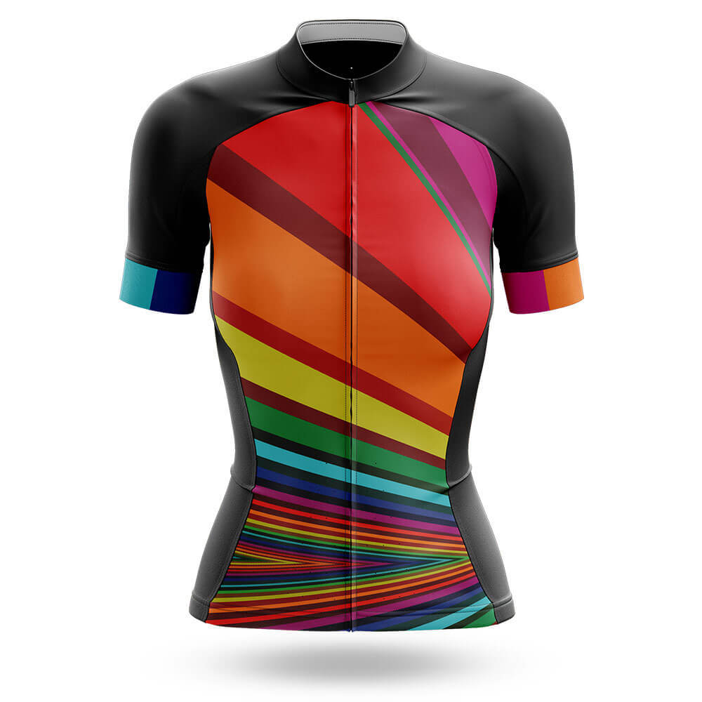 Rainbow - Women's Cycling Kit-Jersey Only-Global Cycling Gear