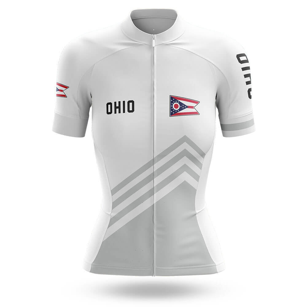 Ohio S4 White - Women - Cycling Kit-Jersey Only-Global Cycling Gear