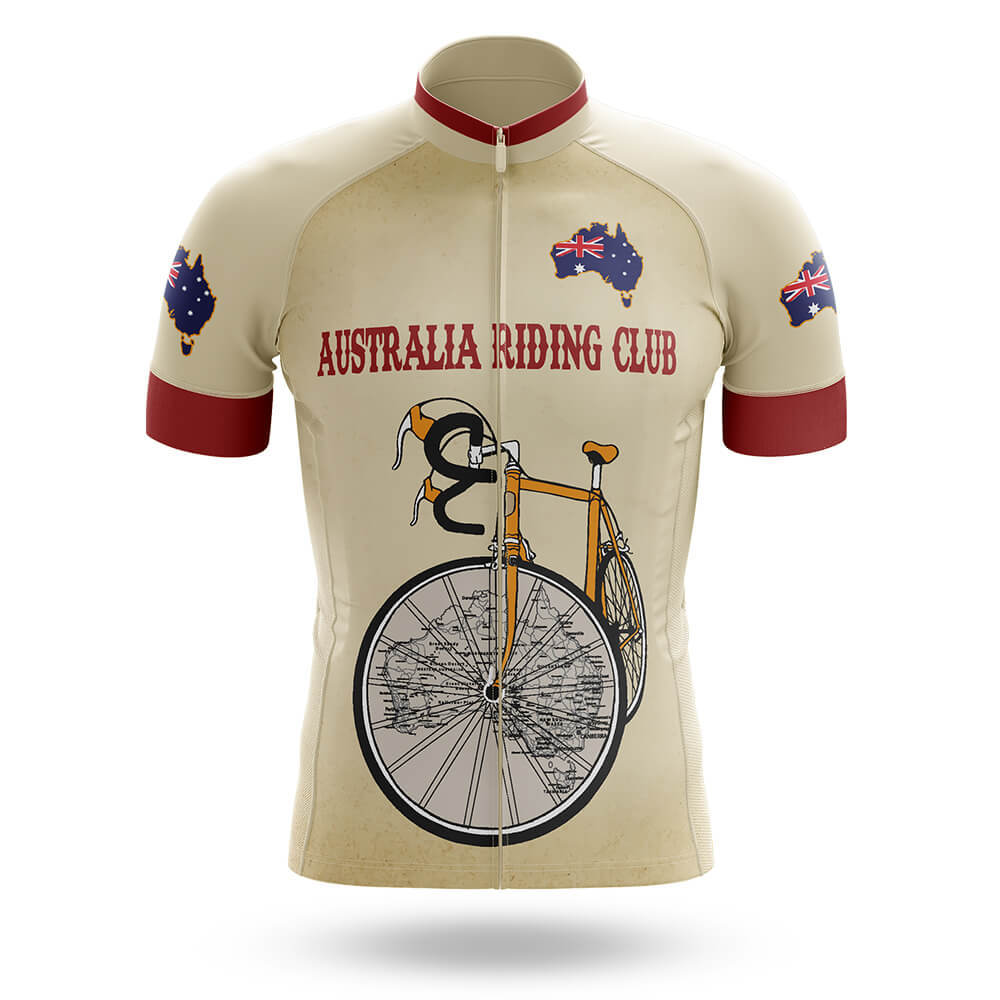 Australia Riding Club - Men's Cycling Kit-Jersey Only-Global Cycling Gear