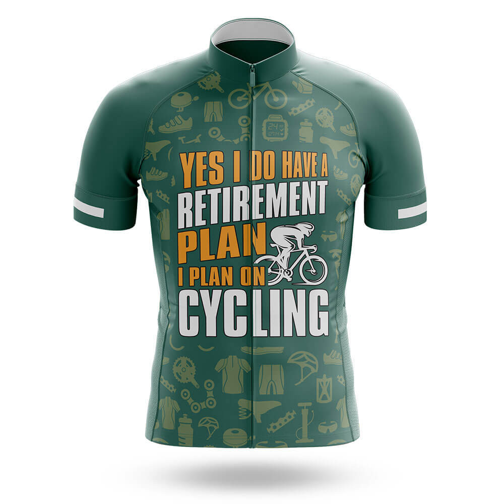 Retirement Plan V10 - Men's Cycling Kit-Jersey Only-Global Cycling Gear