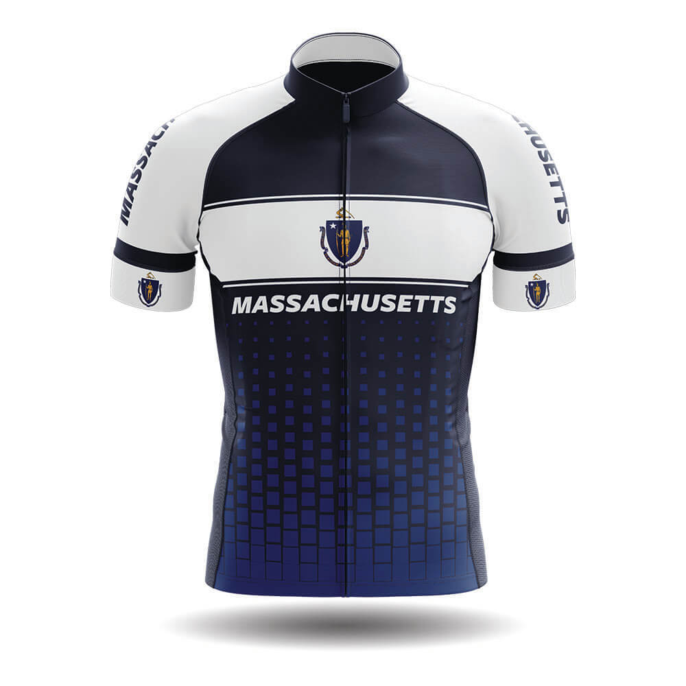 Massachusetts S1 - Men's Cycling Kit-Jersey Only-Global Cycling Gear