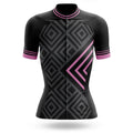 Pink Stripes - Women's Cycling Kit-Jersey Only-Global Cycling Gear