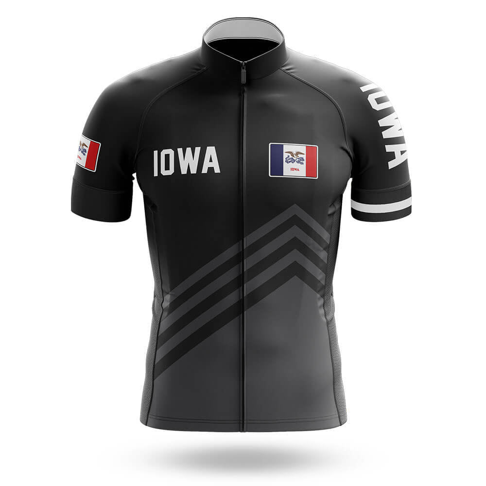 Iowa S4 Black - Men's Cycling Kit-Jersey Only-Global Cycling Gear