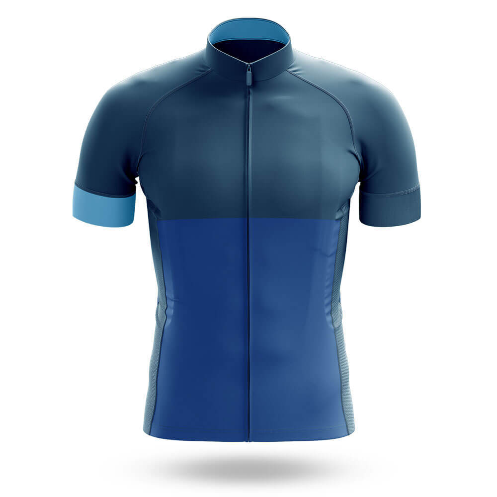 Simple Blue - Men's Cycling Kit-Jersey Only-Global Cycling Gear