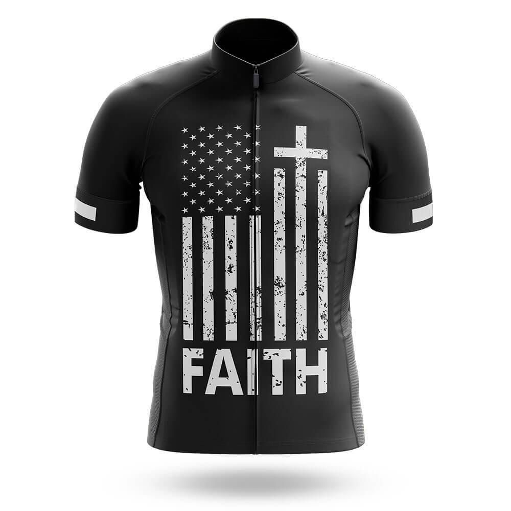 Faith Flag - Men's Cycling Kit-Jersey Only-Global Cycling Gear