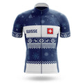 Suisse Xmas - Men's Cycling Kit-Jersey Only-Global Cycling Gear