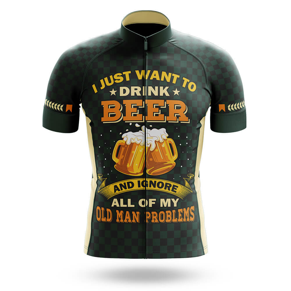 Drink Beer Ignore Problems - Men's Cycling Kit - Global Cycling Gear