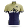 Custom Team Name V3 Navy - Men's Cycling Kit-Jersey Only-Global Cycling Gear