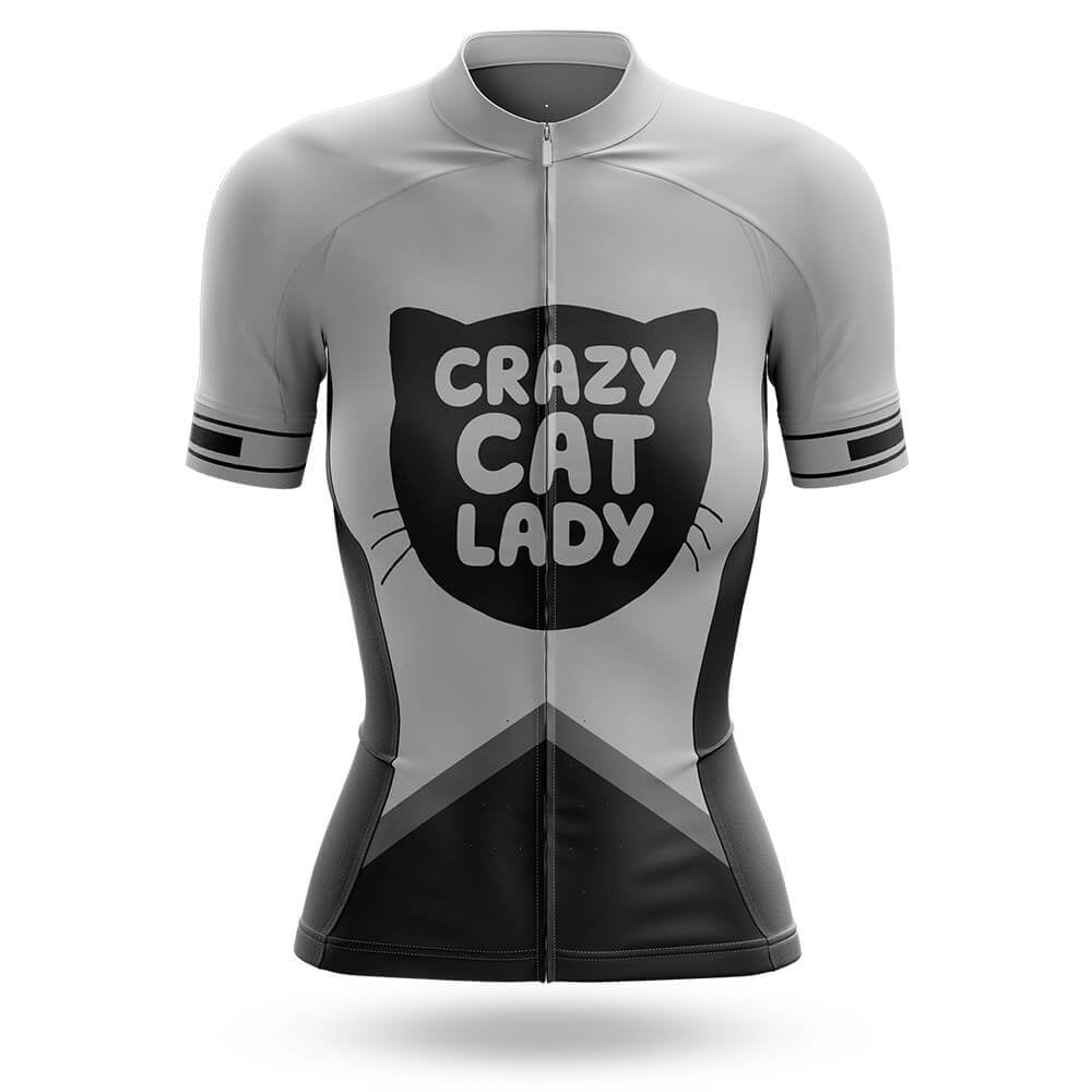 Crazy Cat Lady - Women - Cycling Kit-Jersey Only-Global Cycling Gear