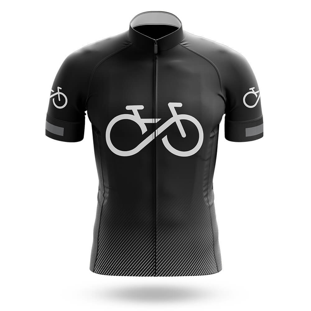 Bike Forever - Black - Men's Cycling Kit-Jersey Only-Global Cycling Gear