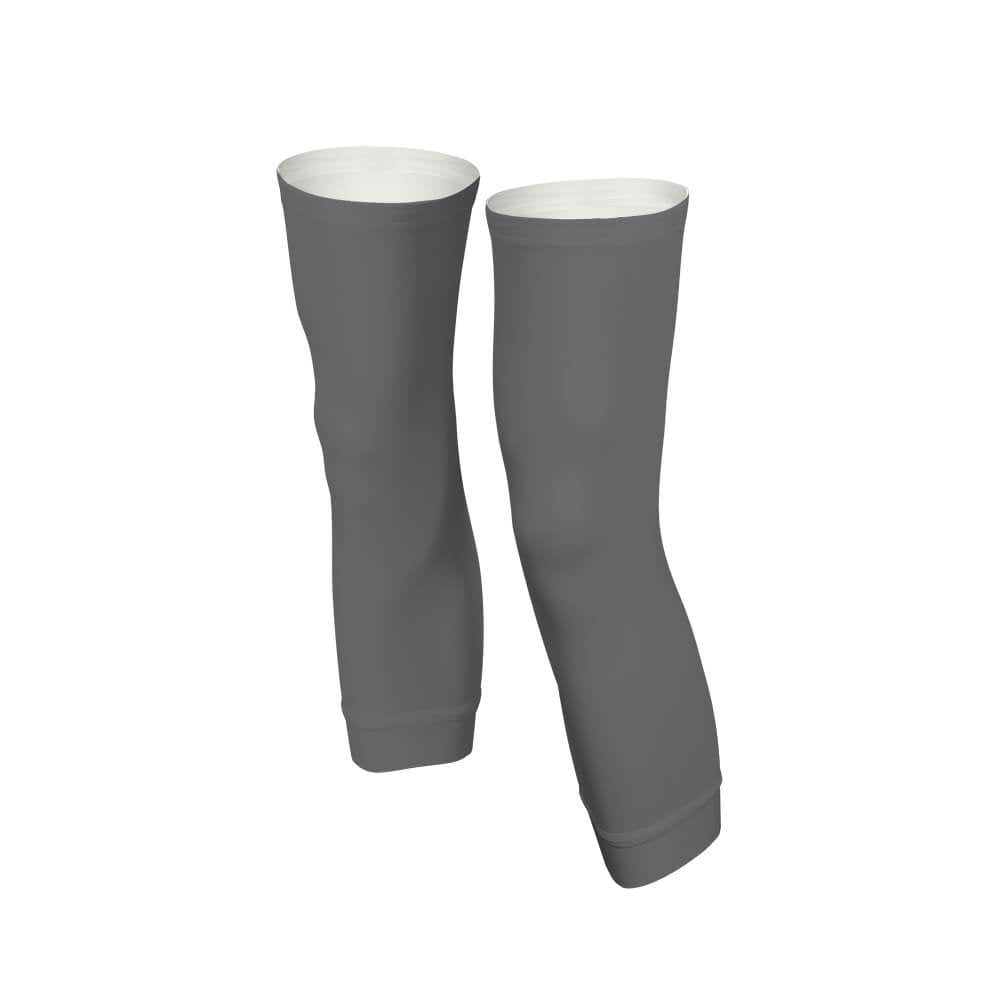 Grey - Arm And Leg Sleeves-S-Global Cycling Gear