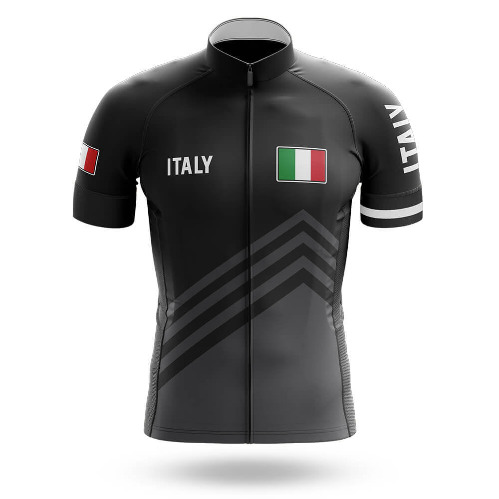 Italy S5 Black - Men's Cycling Kit-Jersey Only-Global Cycling Gear