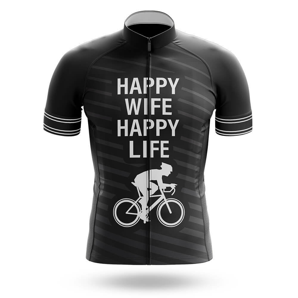 Happy Life - Men's Cycling Kit-Jersey Only-Global Cycling Gear