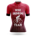 Wine Drinking Team - Women's Cycling Kit-Jersey Only-Global Cycling Gear