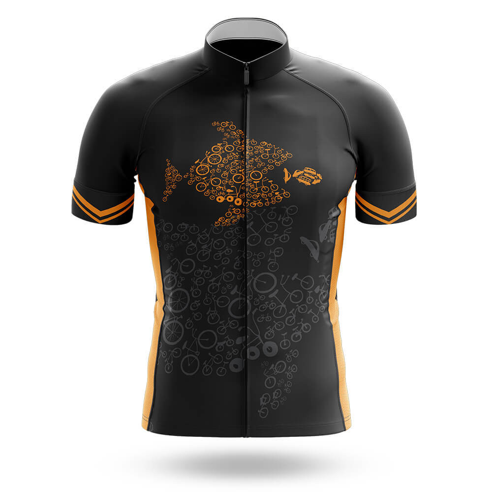 Bicycle Fish - Men's Cycling Kit-Jersey Only-Global Cycling Gear