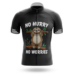 No Hurry No Worries - Men's Cycling Kit-Jersey Only-Global Cycling Gear