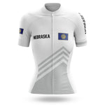 Nebraska S4 White - Women - Cycling Kit-Jersey Only-Global Cycling Gear