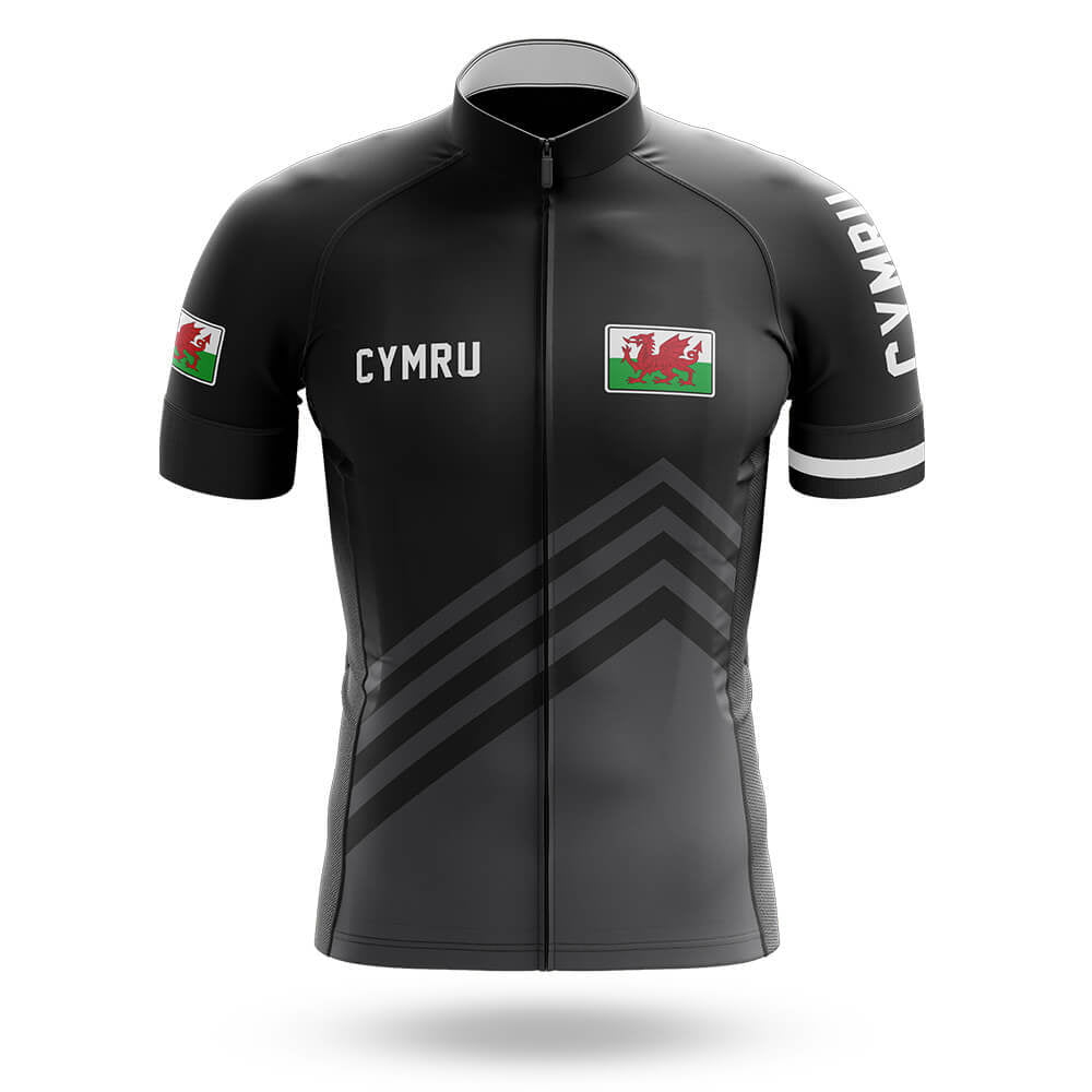 Cymru S5 Black - Men's Cycling Kit-Jersey Only-Global Cycling Gear