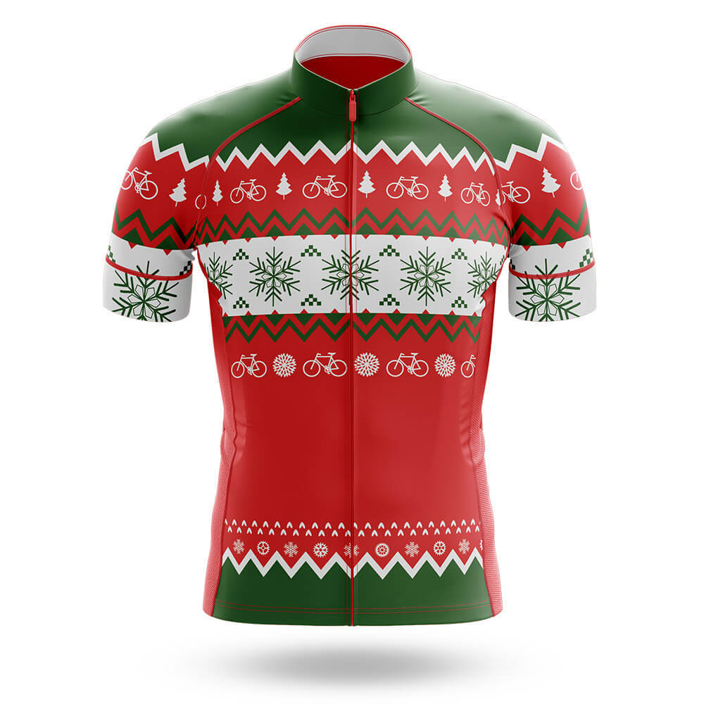Ugly Christmas Pattern - Men's Cycling Kit - Global Cycling Gear