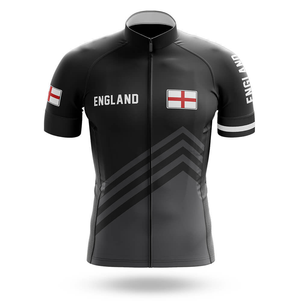 England S5 Black - Men's Cycling Kit-Jersey Only-Global Cycling Gear